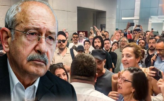 Deniz Göktaş'a 'desteğe' giden Kılıçdaroğlu'na adliyede protesto! 'Hain' diye slogan atıldı