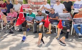 Gaziler protez bacaklarını çıkardı, adalet talebini yineledi