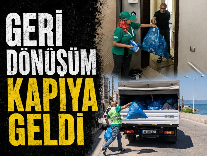 Geri dönüşüm kapıya geldi