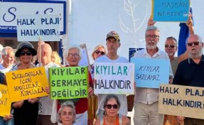 Gümüşlük Forumu eylemde: 'Kıyılar halkındır'