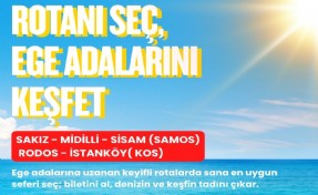 İZDENİZ’den Ege adalarına online feribot bileti kolaylığı