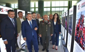 İzmir Adnan Menderes Havalimanı'nda '15 Temmuz Hafıza ve Hatıra' sergisi