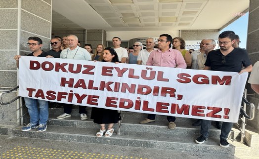 İzmir'de sendikalardan Dokuz Eylül SGM'nin tahsisine tepki