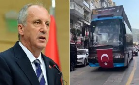 İzmir mitinginde gündeme gelmişti... Muharrem İnce'den 'otobüs' iddiasına yanıt
