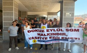 İzmir’de SGK binasının devrine tepki: Yargı süreci başlatılacak!