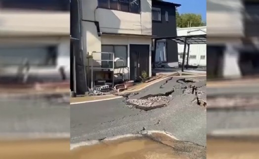 Japonya’da meydana gelen 7,1 büyüklüğünde depremde can kaybı 13 oldu