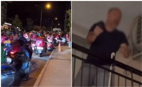 Karabağlar’da moto kurye gerilimi: Meslektaşları site önünde korna çaldı