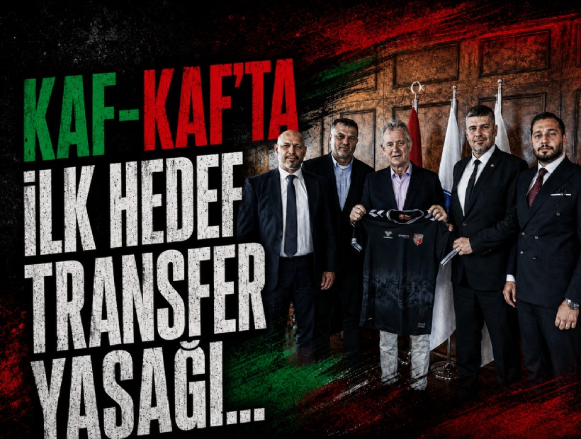 Karşıyaka'da ilk hedef transfer yasağı