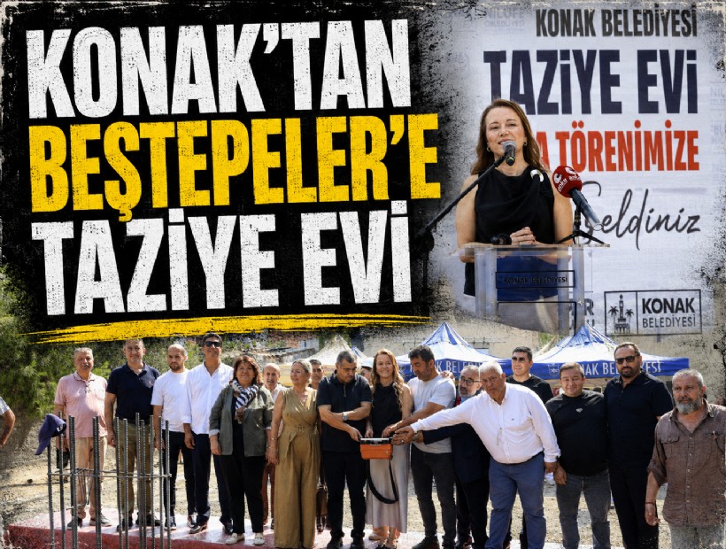 Konak'ta Beştepeler Taziye Evi’nin temeli atıldı