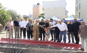 Konak'ta Beştepeler Taziye Evi’nin temeli atıldı