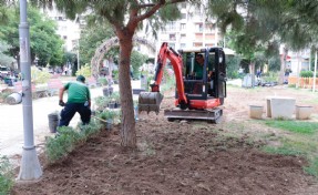 Konak’ın parklarında bakım seferberliği