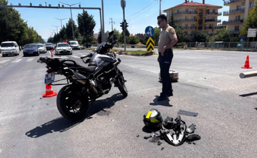 Kütahya’da arazöz ile çarpışan motosikletin sürücüsü yaralandı