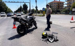 Kütahya’da arazöz ile çarpışan motosikletin sürücüsü yaralandı