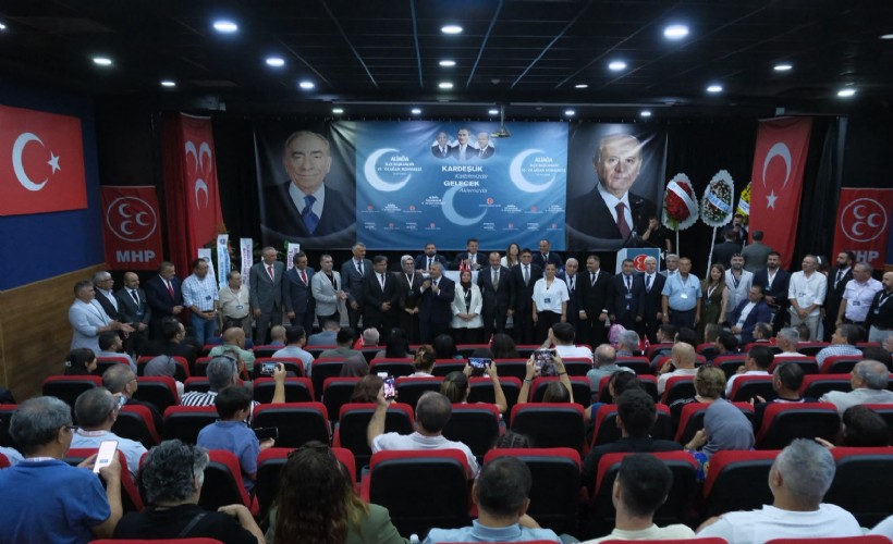 MHP İzmir 24 ilçe kongresini tamamladı; 'Teşkilata güven'