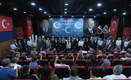 MHP İzmir 24 ilçe kongresini tamamladı; 'Teşkilata güven'