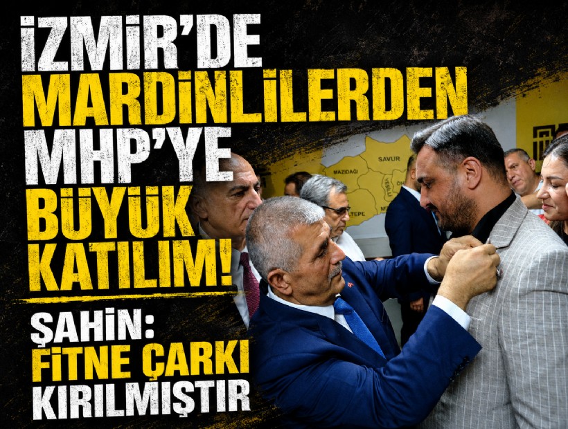 MHP'de büyük katılım! Şahin: Fitne çarkı kırılmıştır