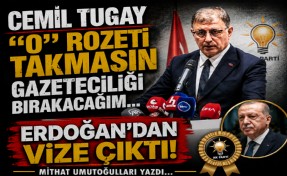 Mithat Umutoğulları yazdı... Cemil Tugay o rozeti takmasın gazeteciliği birakacağım…