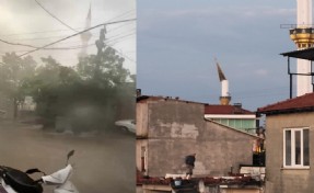 Manisa’da sağanak ve fırtına etkili oldu