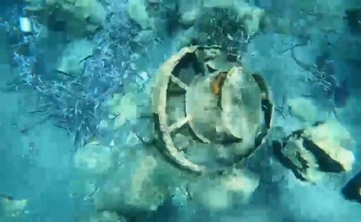 Datça açıklarında 2’nci Dünya Savaşı’ndan kalma mayın imha edildi