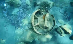 Datça açıklarında 2’nci Dünya Savaşı’ndan kalma mayın imha edildi