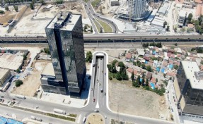 Mürselpaşa Alt Geçidi’nde zorlu etap tamamlandı