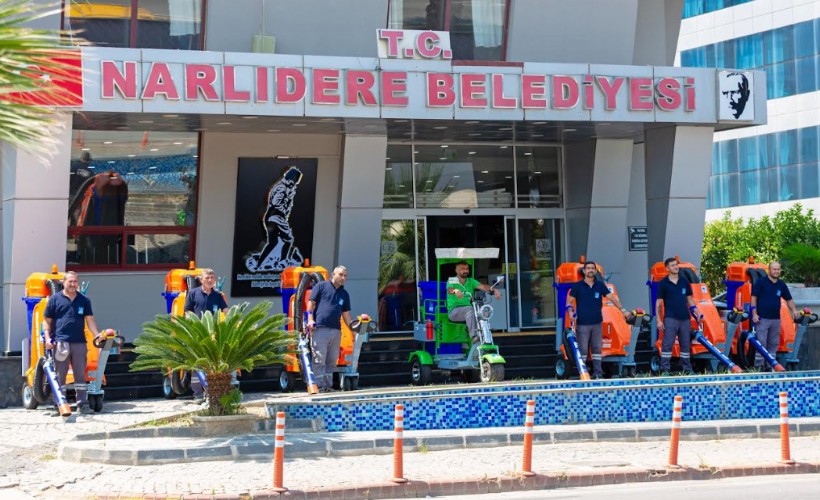 Narlıdere'nin sokaklarında artık filler geziyor