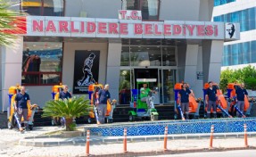 Narlıdere'nin sokaklarında artık filler geziyor