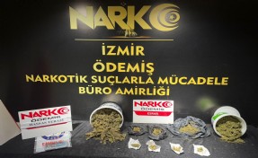 Ödemiş'te 6 ayda uyuşturucuya 30 tutuklama