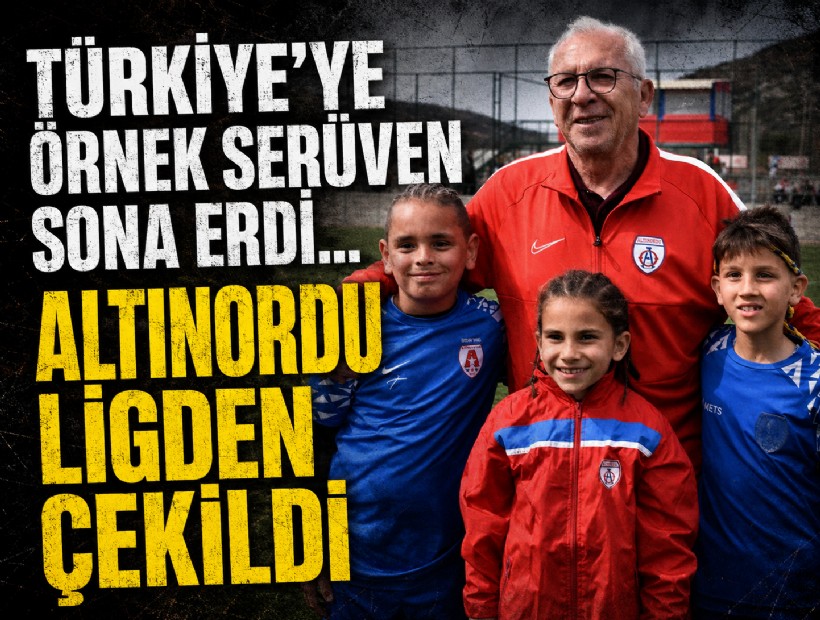 Örnek serüven sona erdi: Altınordu ligden çekildi
