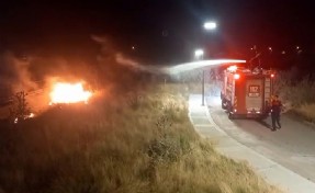 Ot yangını büyümeden söndürüldü
