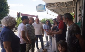 Seferihisar sanayi bölgesinde saha mesaisi başladı