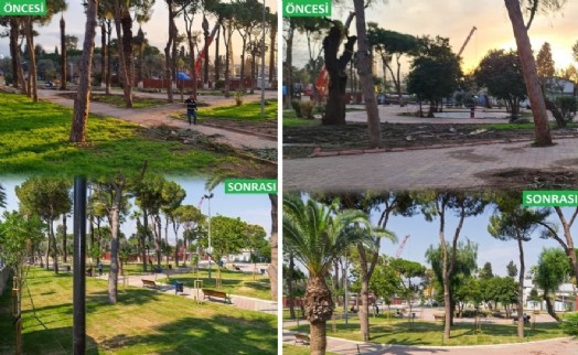 Şirinyer Parkı'nda büyük dönüşüm tamamlandı