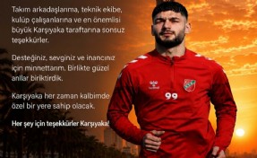Stoper Ethem'den Karşıyaka'ya duygusal veda