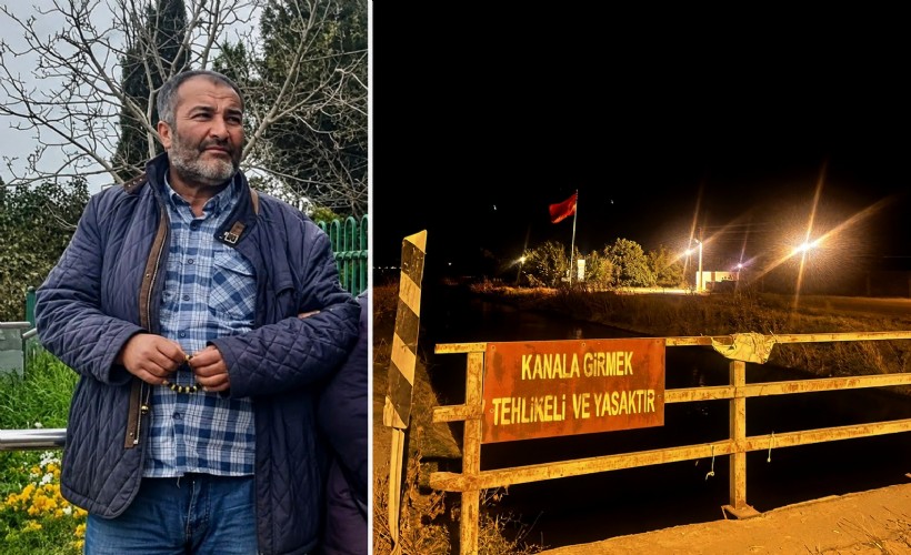 Sulama kanalına uçan motosikletin sürücüsü öldü