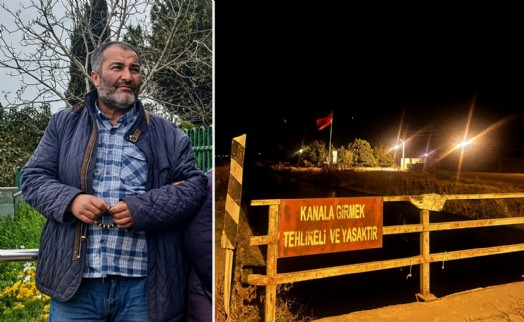 Sulama kanalına uçan motosikletin sürücüsü öldü