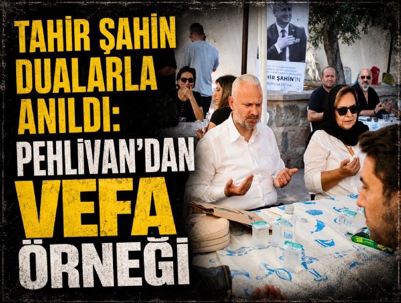 Tahir Şahin dualarla anıldı: Pehlivan'dan vefa örneği
