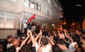 Tahliye olan İnan Güney ilk olarak babasının evine gitti!
