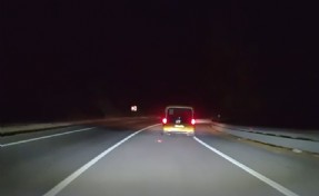 Taksiden ormanlık alana sigara izmariti atan şahıs hakkında işlem başlatıldı