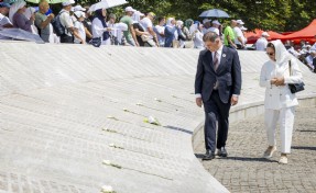 Tugay’dan Bosna'da Srebrenitsa mesajı: Unutmayacak, unutturmayacağız