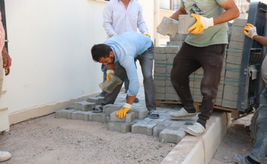 Urla’nın dört bir yanında yoğun mesai