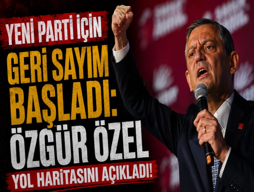 Yeni parti için geri sayım başladı: Özgür Özel yol haritasını açıkladı!