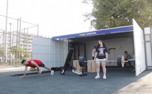 Yeni spor istasyonu Göztepe’de açıldı