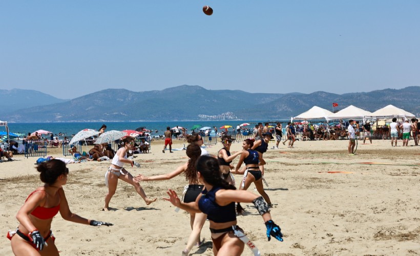 Efes Selçuk, Beach Flag Futbol Turnuvasına ev sahipliği yaptı