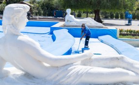 95. İzmir Enternasyonal Fuarı öncesi Kültürpark’ta hazırlıklar hız kazandı