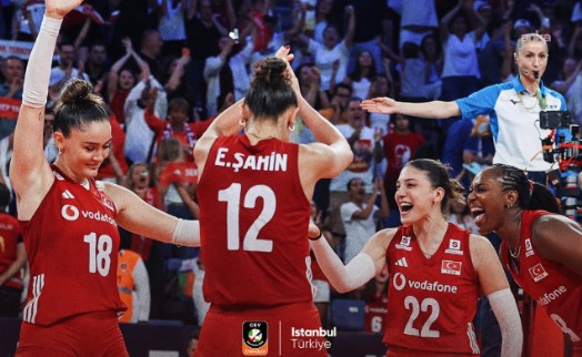 A Milli Kadın Voleybol Takımı, Macaristan'ı yenip 3’te 3 yaptı