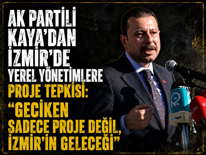 AK Partili Kaya'dan Büyükşehir Belediyesi'ne proje tepkisi: Başarılı oldukları tek iş proje tanıtmak