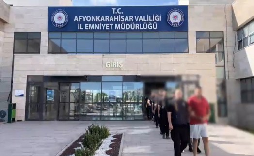 Afyonkarahisar merkezli yasa dışı bahis operasyonuna 8 tutuklama