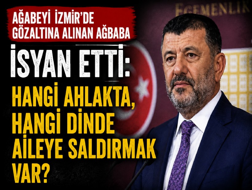 Ağabeyi gözaltına alınan Veli Ağbaba isyan etti: Hangi ahlakta, hangi dinde aileye saldırmak var?