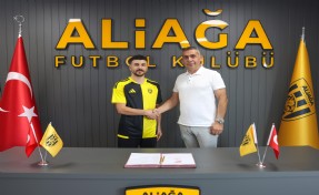 Aliağa FK, üst ligden Altar Han'ı aldı