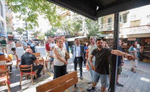 Alsancak’ın iki sokağına yeni kimlik: Tasarımlarıyla bölgeye örnek olacak